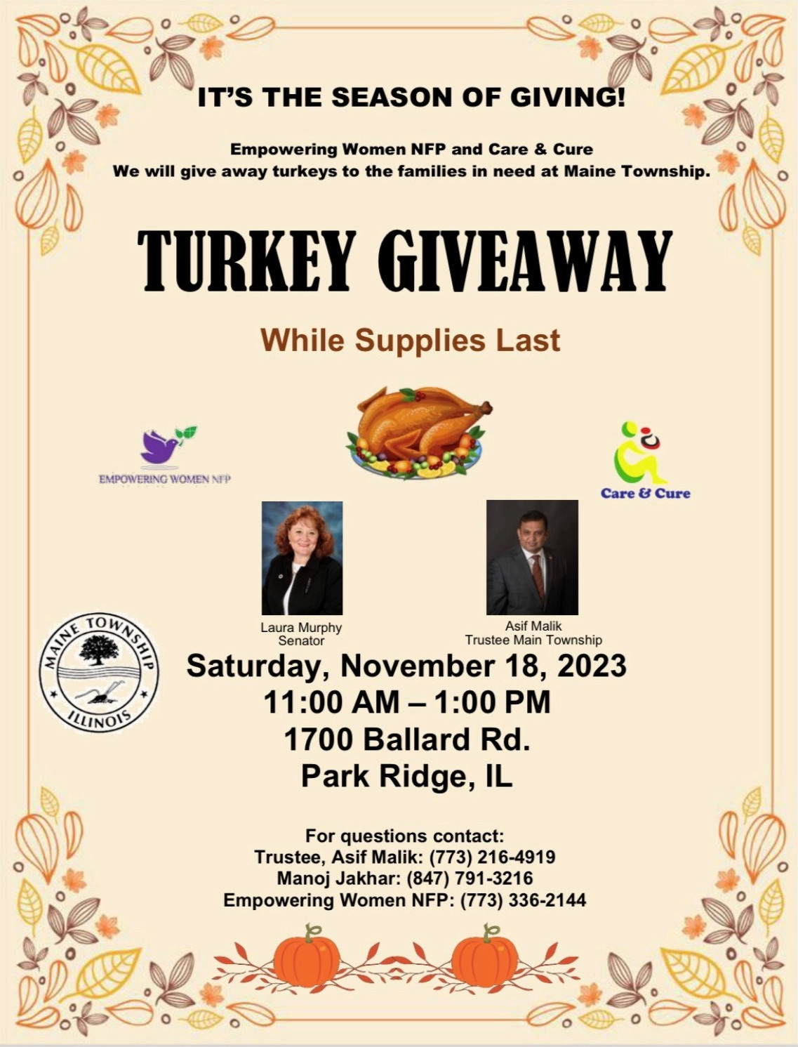 Turkey Giveaway