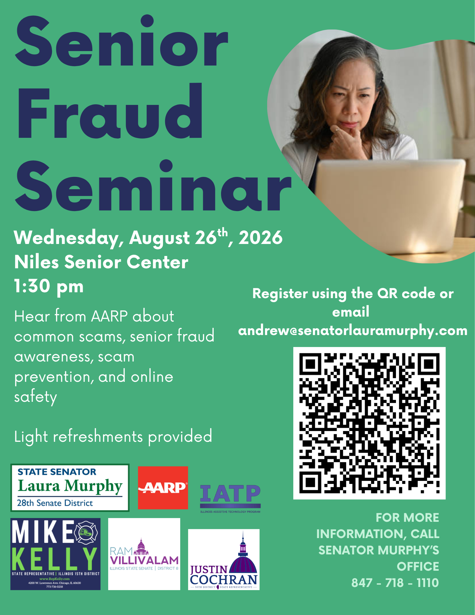 Sen. Murphy Senior Fraud Seminar