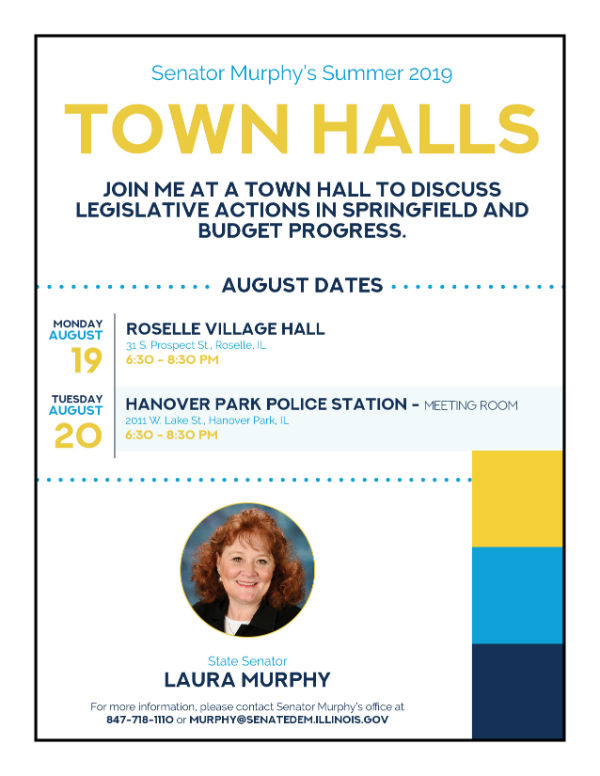 summer townhalls August